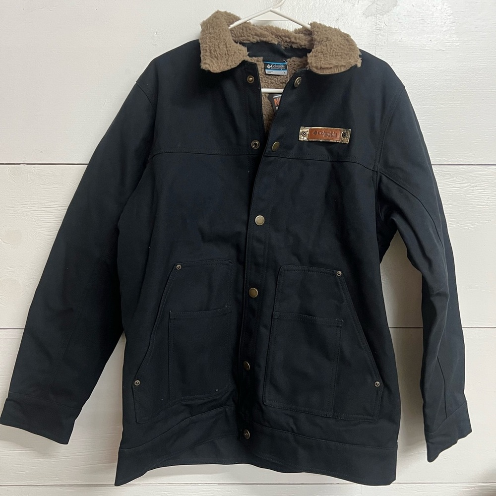 NWT Men’s Columbia Roughtail Sherpa Lined Field Jacket Small